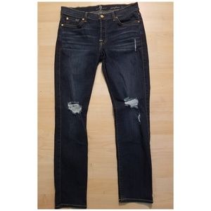 Seven for all mankind skinny boyfriend jeans